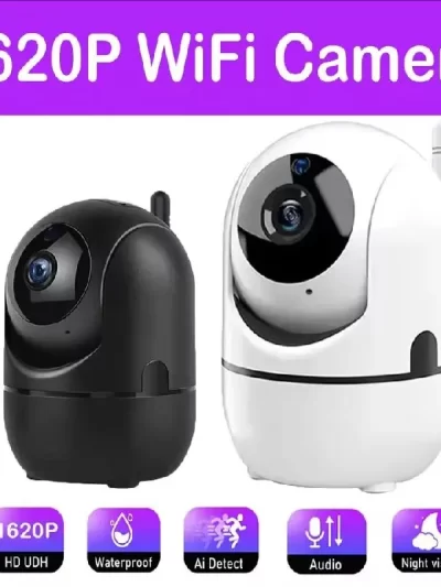 Wifi IP Camera Smart Home Auto Tracking 1620P Full Night Vision Network Wireless CCTV Video