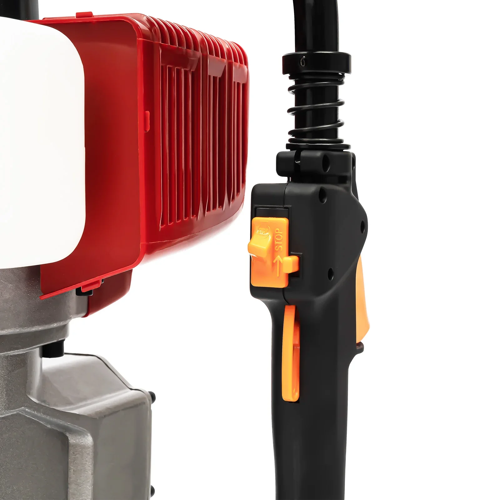 1900W 2-stroke gasoline pile driver Gardens Air Cooling 52CC, Single-cylinder 6500RPM socket ground auger 55-70mm - Image 18