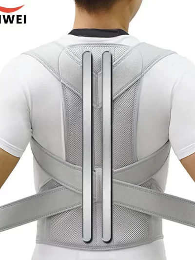 New Upper Back Posture Corrector Posture Clavicle Support Corrector Back Straight Shoulders Brace Strap Correctpor