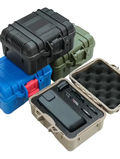 Plastic Box With Anti-shock Foam - Used For Outdoor Storage Of Some Fragile Items