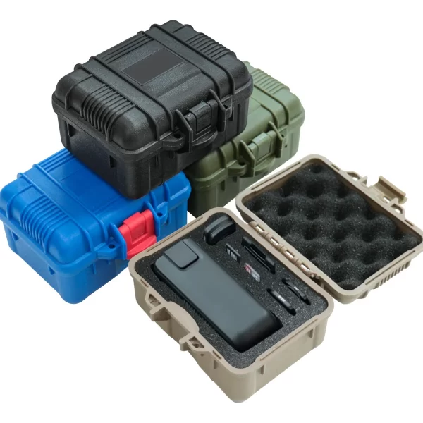 Plastic Box With Anti-shock Foam - Used For Outdoor Storage Of Some Fragile Items