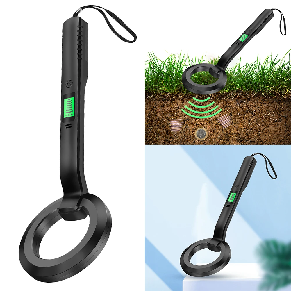 New Handheld Metal Detector With LED Display High Sensitivity Metal Scanner Gold Silver - Image 2