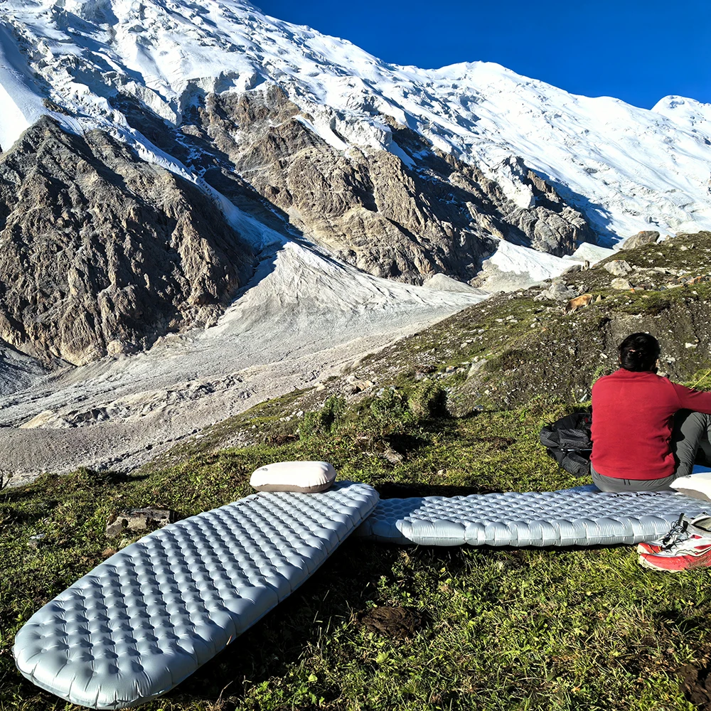 Light Tour R value 7.5 Camping Inflatable Mattress Outdoor Portable Sleeping Pad Ultralight - Image 25