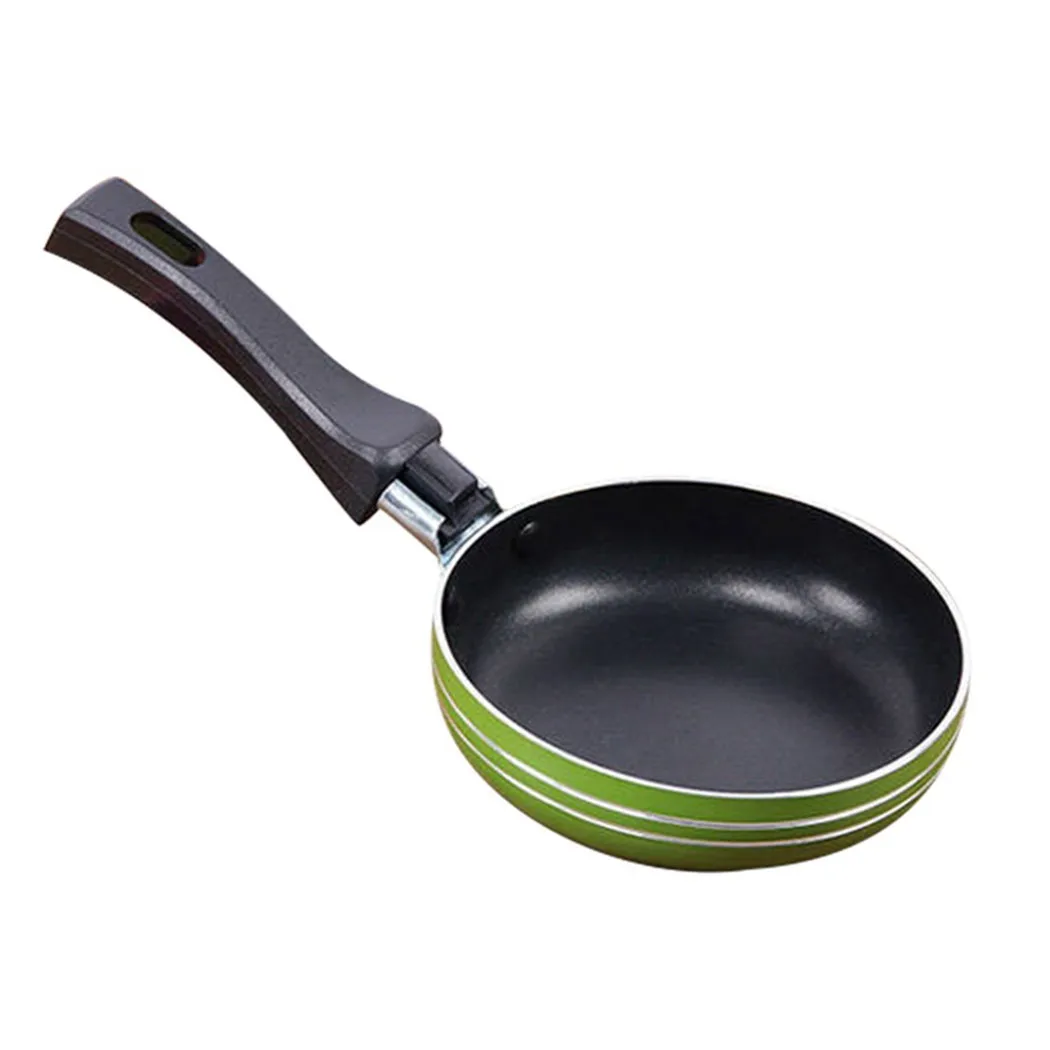 12cm/14cm/16cm Mini Frying Pan Non-Stick Steel Frypan Pot Saucepan - Image 15