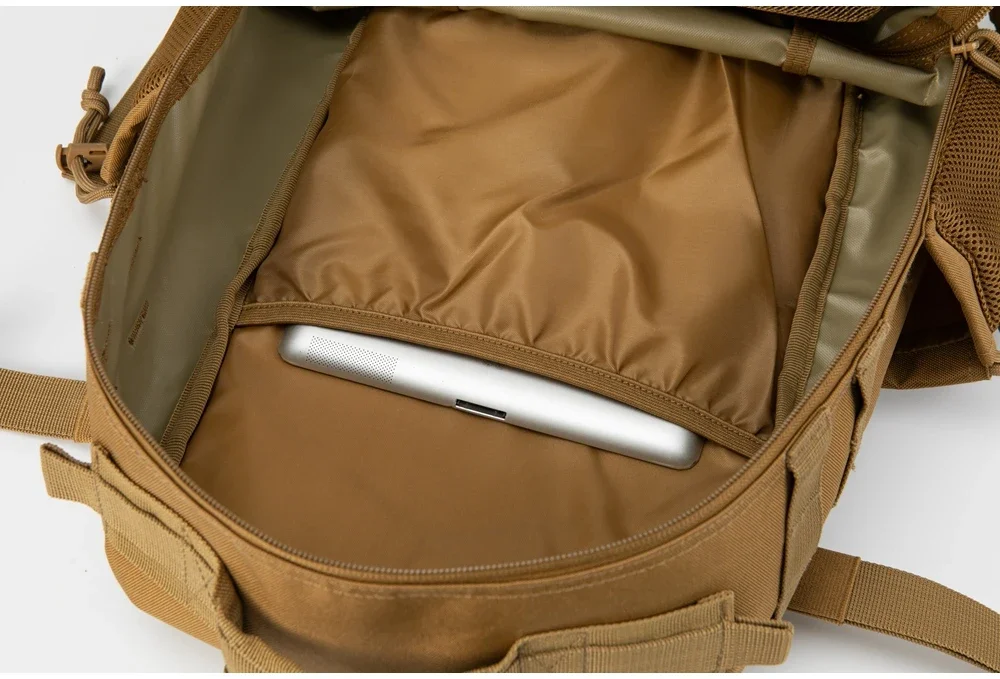 25L/45L Tactical Backpack for Men and Women Outdoor Survival Bug Out Bag Rucksack Hking with Bottle Holder - Image 39