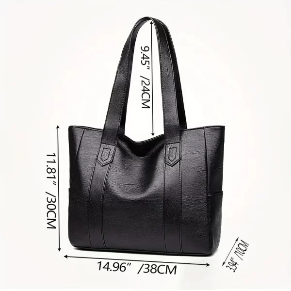 New Vintage Large Capacity Tote Bag - Image 3