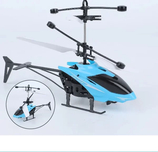 Rechargeable Mini RC Drone Remote Safe Fall-resistant RC Helicopters Drone(No remote control battery) - Image 17