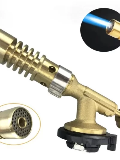 Gas Burner Welding Torch Portable Blowtorch Copper High Temperature Brass Gas Torch