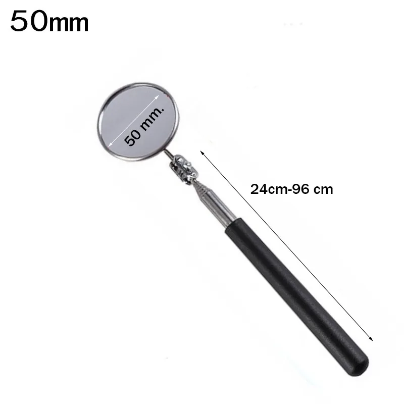 360° Inspection Mirror LED Light Telescoping Mirrors Extend Mechanic Tools Inspection Mirror Telescopic Handle - Image 17