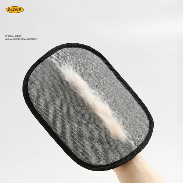 Pet Hair Removal Gloves Double Sided Reusable Grooming Tool for Dogs Cats Fur Static Cleaning Glove - Image 5