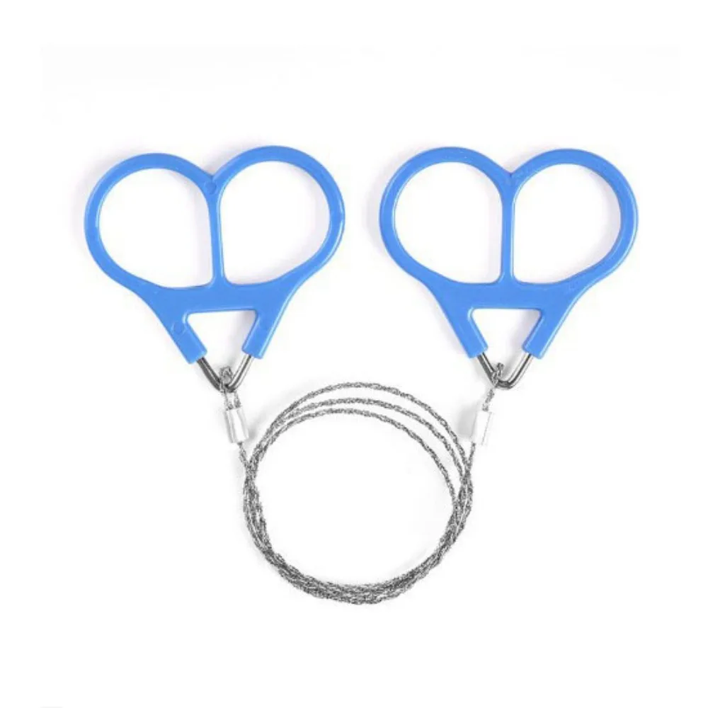 4-strand Stainless Steel Wire Saw with Handle Strong Outdoor Camping Survival Tool - Image 16
