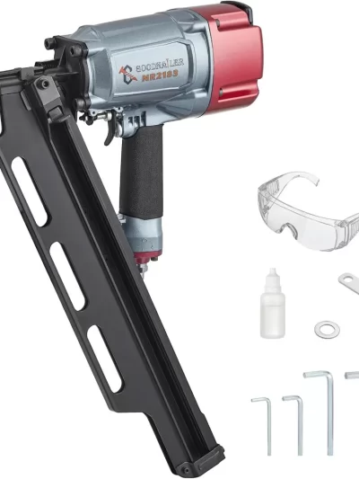 NR2183 Framing nailer 21 Degree Plastic Strip Nailer 2-Inch up to 3-1/4-Inch Plastic Collated Full Head Framing Nails Aluminum M