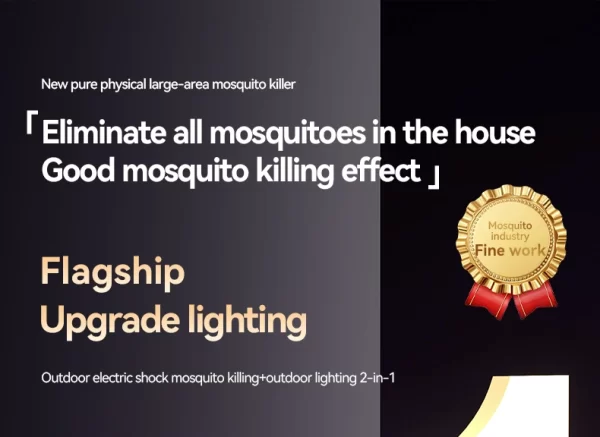 Electric Shock Mosquito Swatter Foldable Zapper Anti Mosquito Lamp Repellent Killer Rechargeable - Image 9