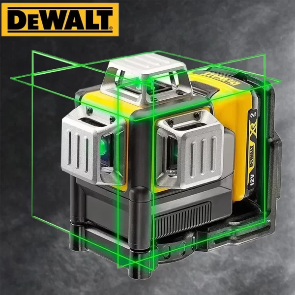 2025 Dewalt DW089LG 3 Sides*360 Degree Vertical 12 Lines Laser