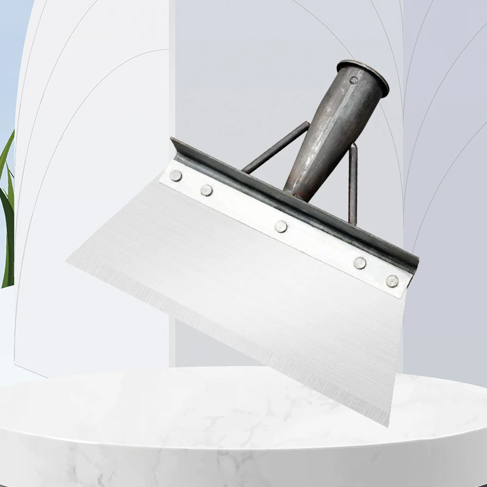 Multifunctional Outdoor Cleaning Shovel Saw Blade Steel Blade Flat Head Shovel - Image 2