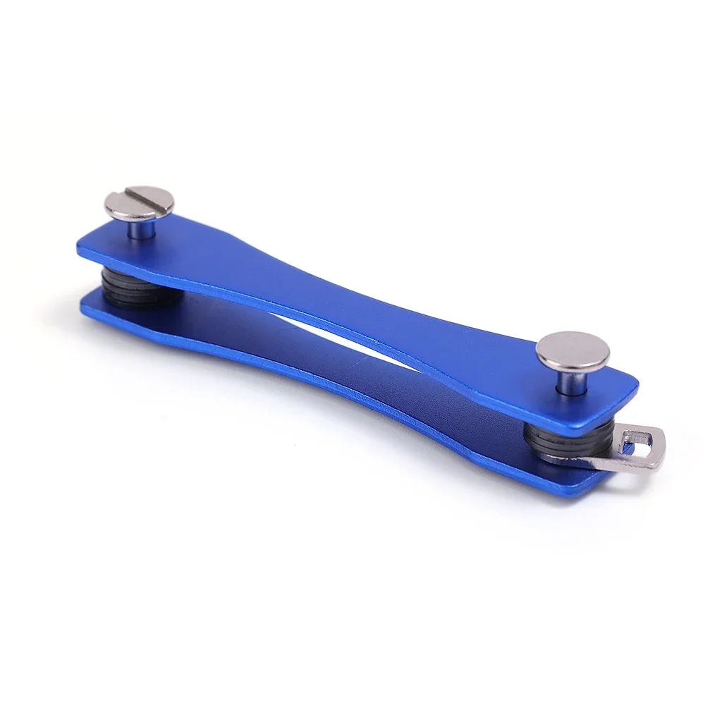 Smart key chain Mini Key Organizer Compact Key Wallet Aluminum - Image 9