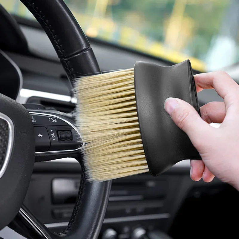 Dust Brush, Automotive Supplies, Dust Removal, Air Conditioning Vents, Soft Bristled Brush - Image 8