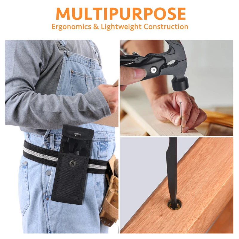 Unique 12-in-1 Multi-Functional Tool Hammer. - Image 3
