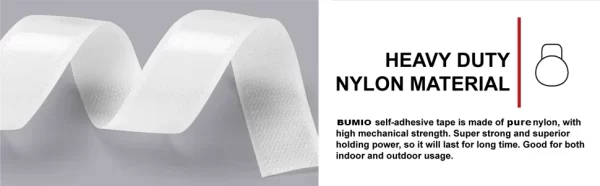 1-10M Velcros Self Adhesive Hook and Loop Tape Fastener House Diy Magic Tap Auto Double Sided Roll Strong Glue Home Strap Strips - Image 15