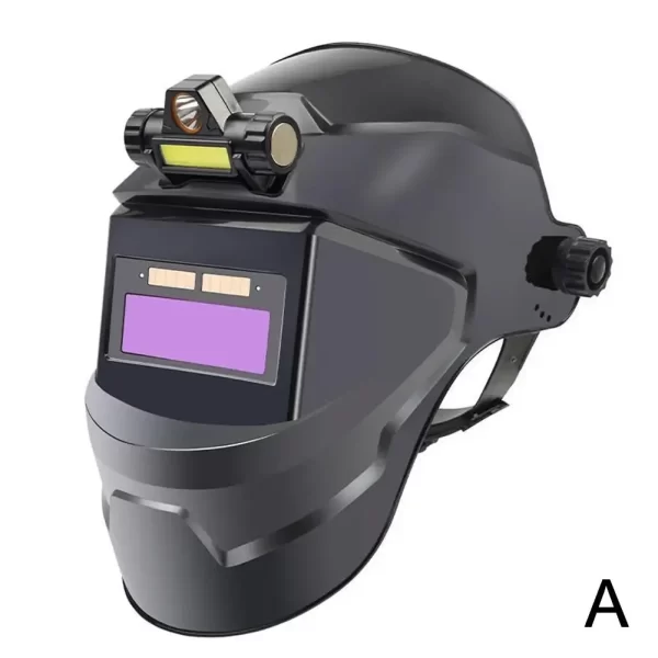 Welding Helmet Welder Mask With Rechargeable Headlight Automatic Dimming Electric Protective Mask For Arc Welding - Image 8