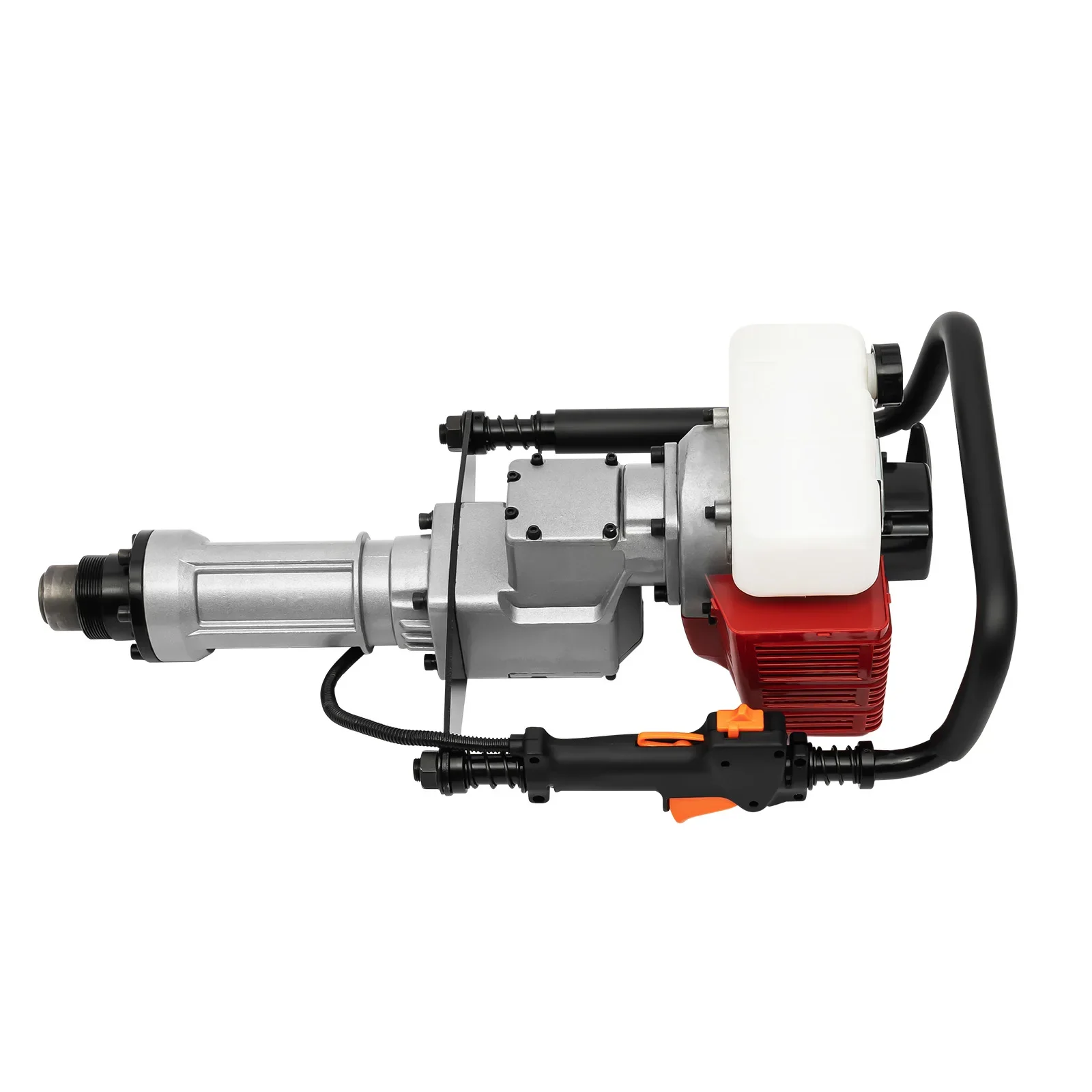 1900W 2-stroke gasoline pile driver Gardens Air Cooling 52CC, Single-cylinder 6500RPM socket ground auger 55-70mm - Image 28