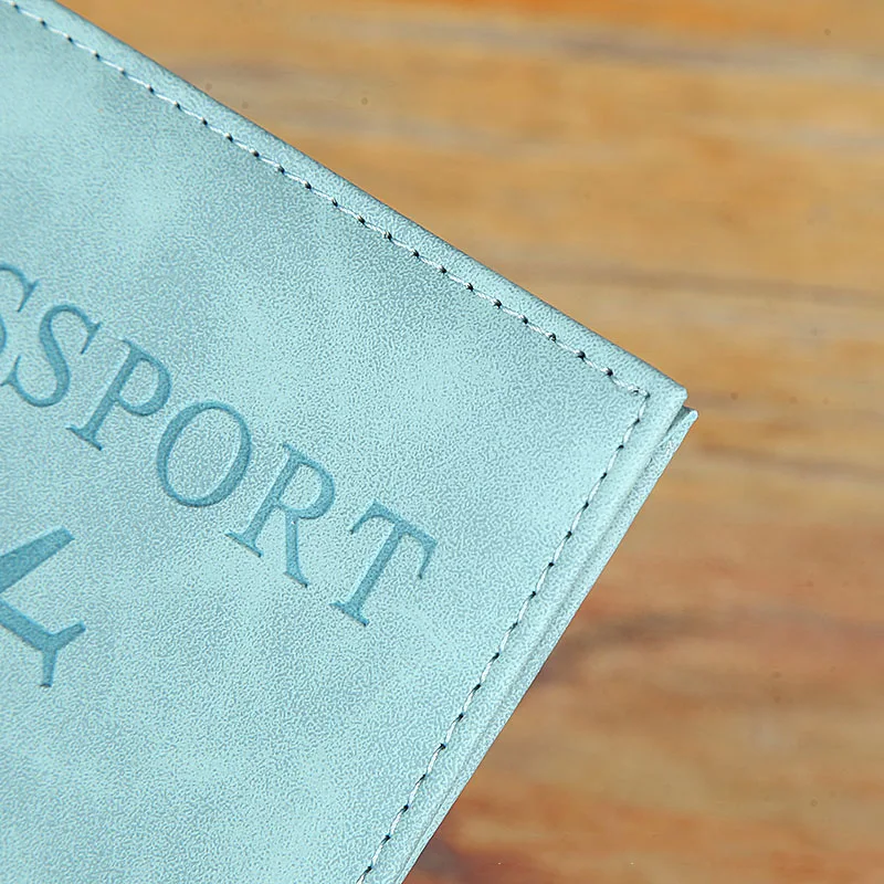 Lover The World Map Passport Cover Hot Stamping Simple Plane Women Men Travel Passport Case - Image 54