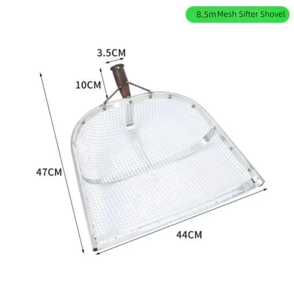 Essential Tool Metal Soil Sifting Mesh Heavy-Duty Easy Grip - Image 8