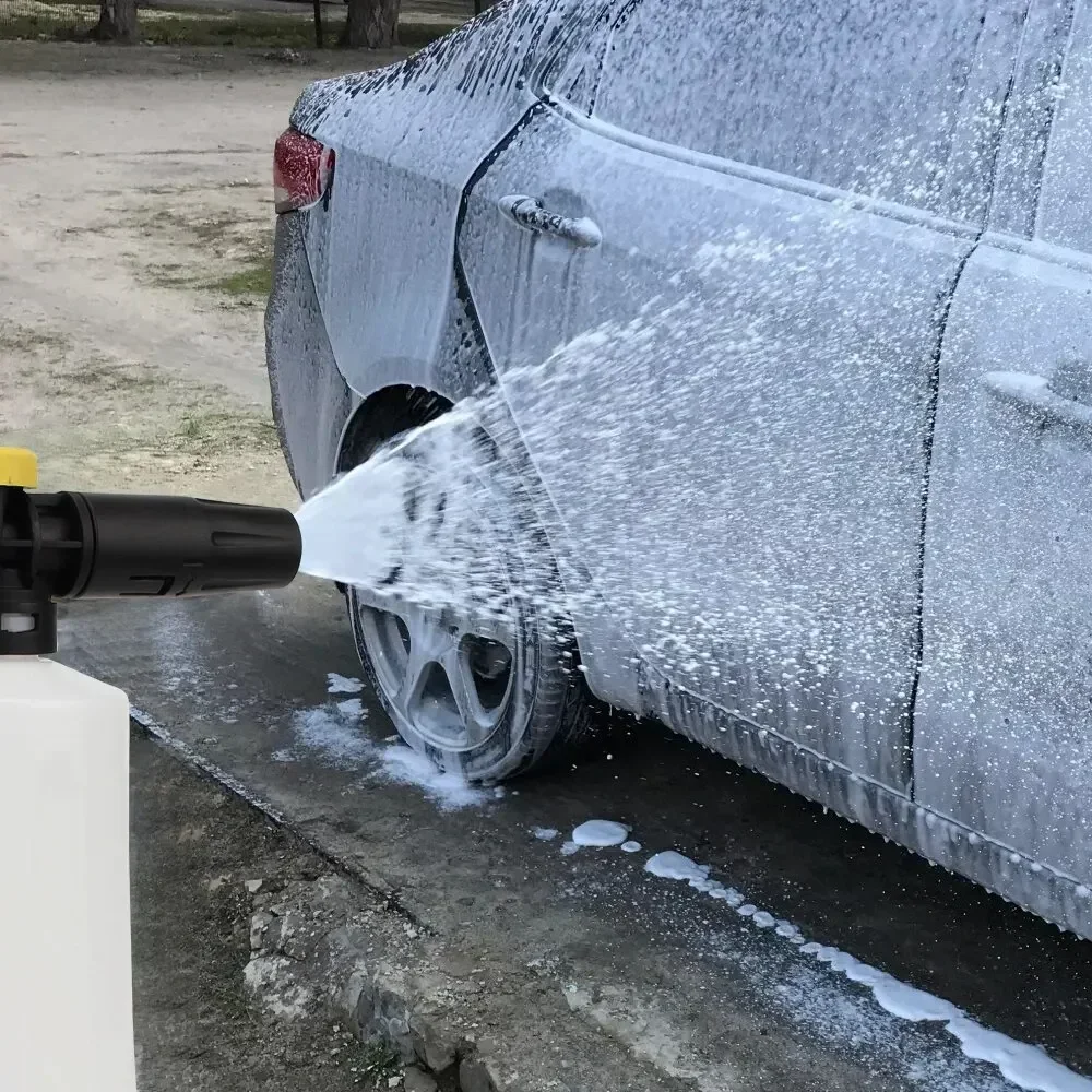750ML Snow Foam Lance Car Soap Foam Generator High Pressure Washers For Karcher K2 K3 K4 K5 K6 K7 Adjustable Sprayer Nozzle - Image 11