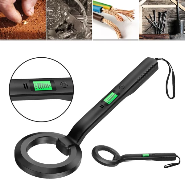 Metal Finder High Sensitivity Pinpointer Search 360°Scanning Coil Metal Detect Tool 3 Modes Locating Gold Coin Silver - Image 4