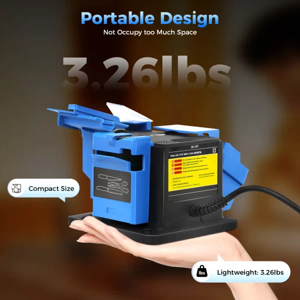 96W 110V Multifunctional Electric Sharpening Machine Electric Drill Bit Sharpener - Image 12