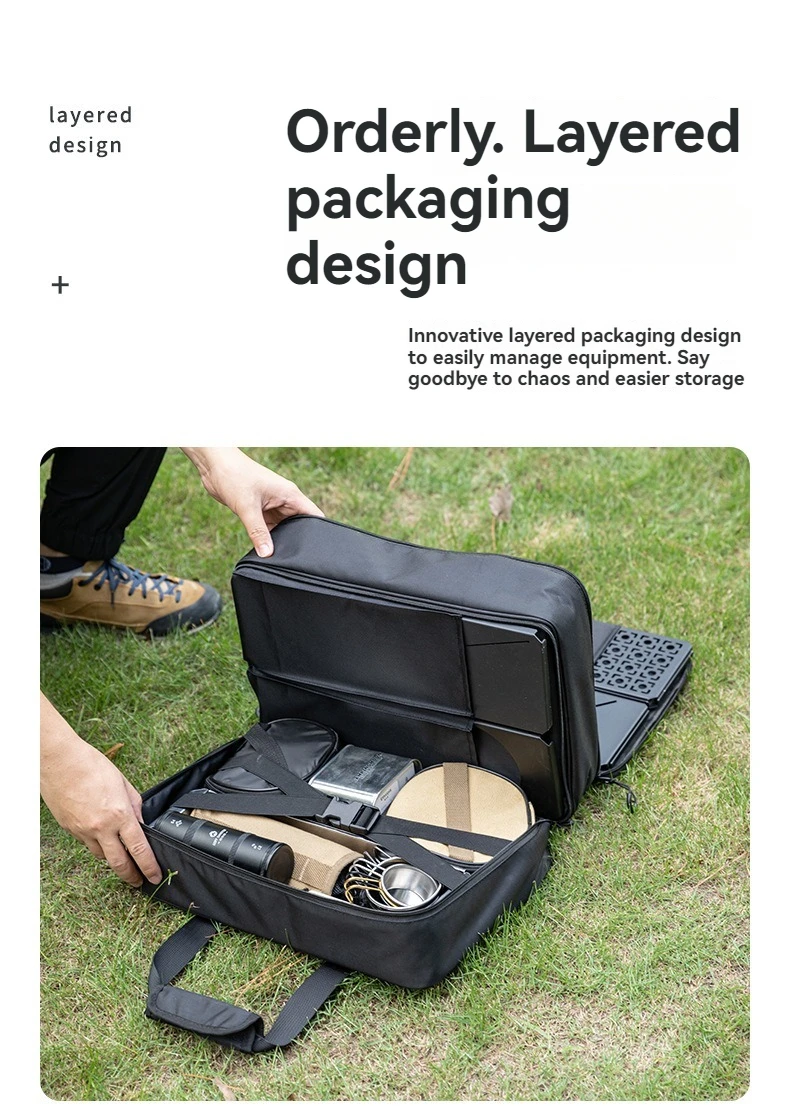 CAMPINGMOON BK-46 Large Capacity Storage Bag Camping IGT Module Collection Storage Bag - Image 11
