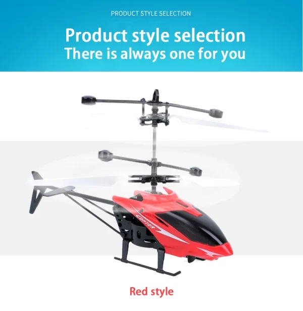 Rechargeable Mini RC Drone Remote Safe Fall-resistant RC Helicopters Drone(No remote control battery) - Image 14