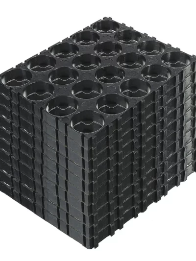 10PCS 4x5 Cell Holder 18650 Lithium Battery Case Holder Batteries Pack Plastic Holder Bracket for 18650 Battery Pack Storage