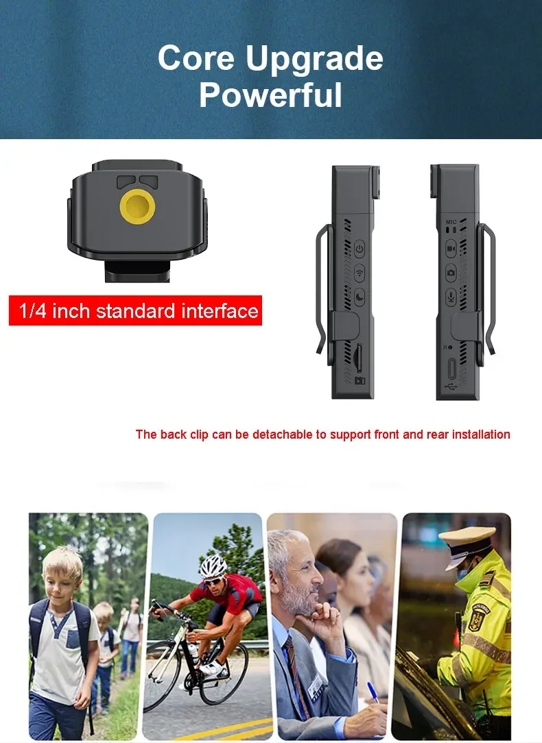 Miniature Camcorder NEW WIth Wifi Hotspot Mini Camera 1080P Portable Digital Video Recorder Body Camera Night Vision DVR - Image 10