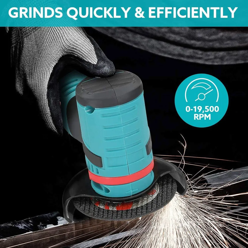 12V Cordless Electric Angle Grinder 19500rpm Lithium Battery Mini Polishing Grinding Machine Diamond Cutting Power Grinder - Image 23