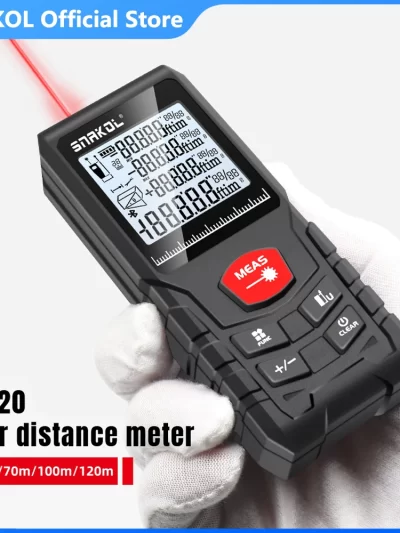 Snakol Laser Distance Meter 50m 70m 100m 120m Rangefinder Profesional Range Finder Digital Tape Measure