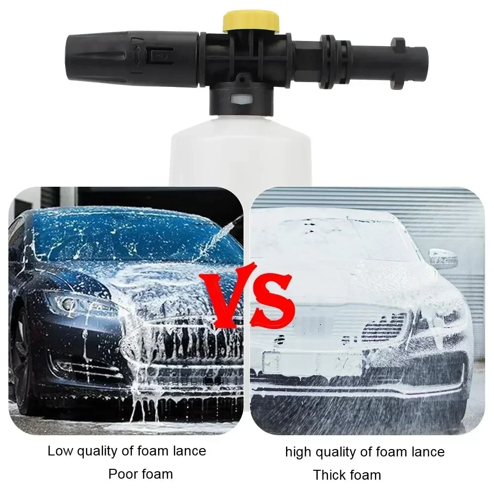 750ML Snow Foam Lance Car Soap Foam Generator High Pressure Washers For Karcher K2 K3 K4 K5 K6 K7 Adjustable Sprayer Nozzle - Image 14