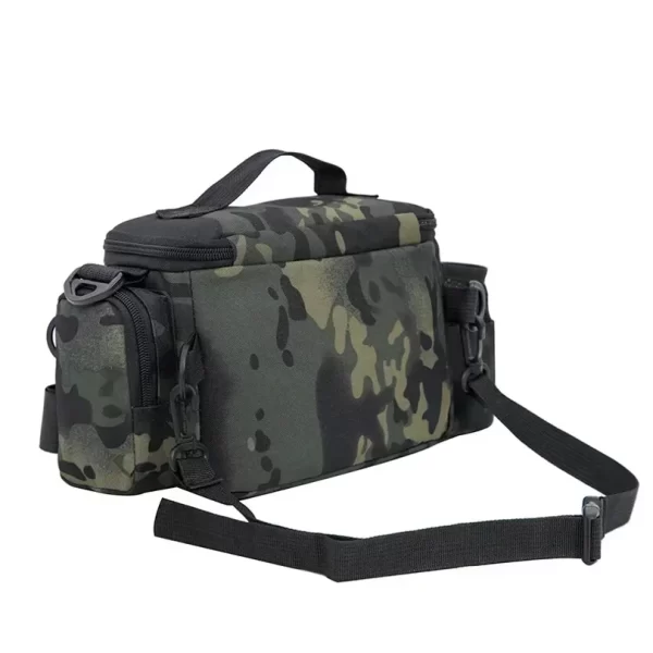 Multifunctional Fishing Tackle Shoulder Bag Storage Bag Portable Fishing Rod Holder - Image 2