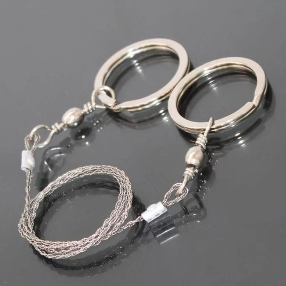 4-strand Stainless Steel Wire Saw with Handle Strong Outdoor Camping Survival Tool - Image 32