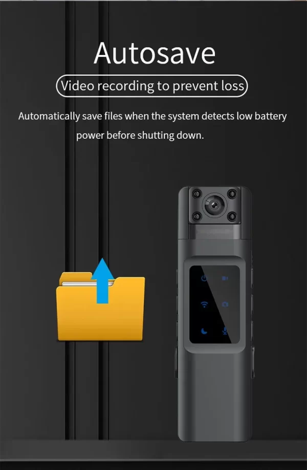 Miniature Camcorder NEW WIth Wifi Hotspot Mini Camera 1080P Portable Digital Video Recorder Body Camera Night Vision DVR - Image 15