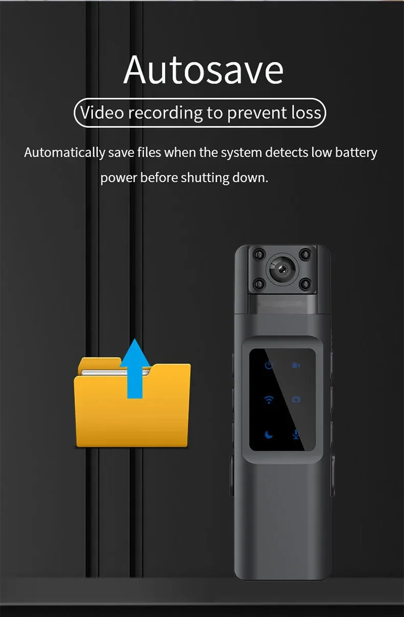 Miniature Camcorder NEW WIth Wifi Hotspot Mini Camera 1080P Portable Digital Video Recorder Body Camera Night Vision DVR - Image 15
