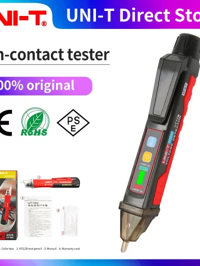 UNI-T UT12D UT12E UT12M Non Contact Voltage Detector Pen High and Low Dual Mode 1000V Electric Pencil Volt Tester