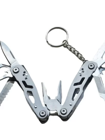 Multifunctional Outdoor Stainless Steel Pocket Knife Pliers Folding Mini Portable Compact Multi-purpose Survival Rescue Tool