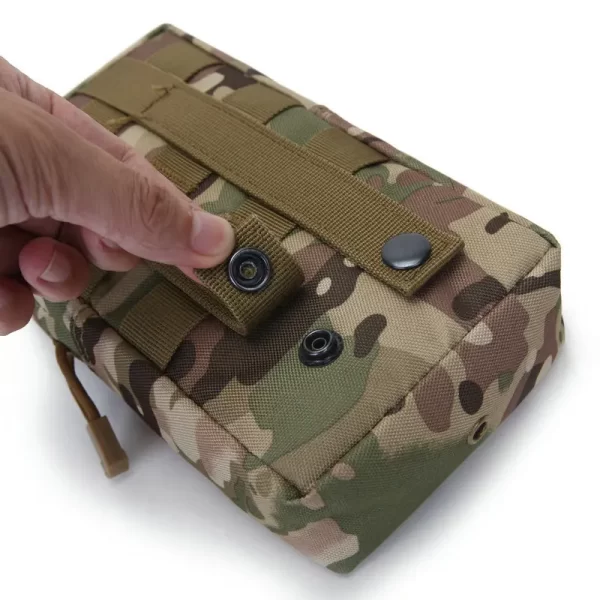 600D Oxford Outdoor Military Tactical Bag EDC Molle Tool Zipper Waist Accessories Durable Belt Como Pouch - Image 23