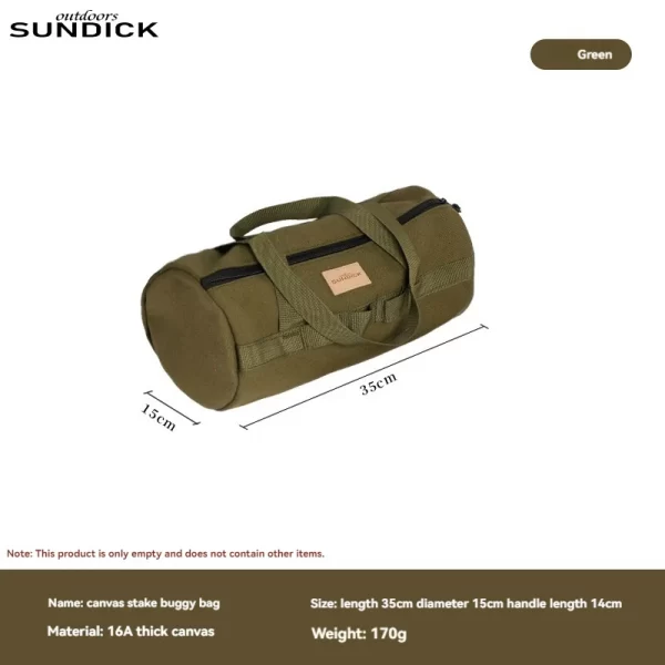 Outdoor Picnic Carrying Case Camping Bag Cutlery Pouch Larg Capacity Tableware Handbag - Image 6