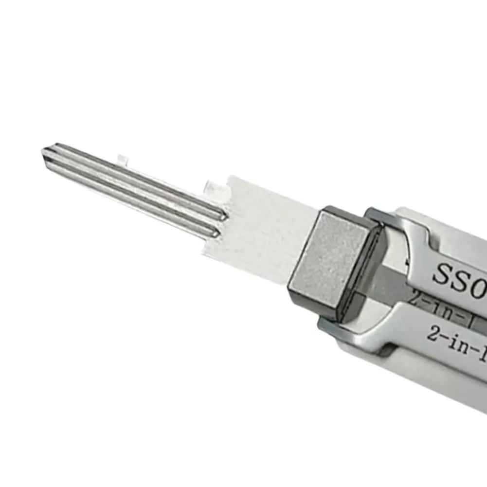 2-in-1 Stainless Steel Key Decoder Precision Hook And Pickup Hand Tool O-ring Pickup Kit Maintenance Repair Kit - Image 15