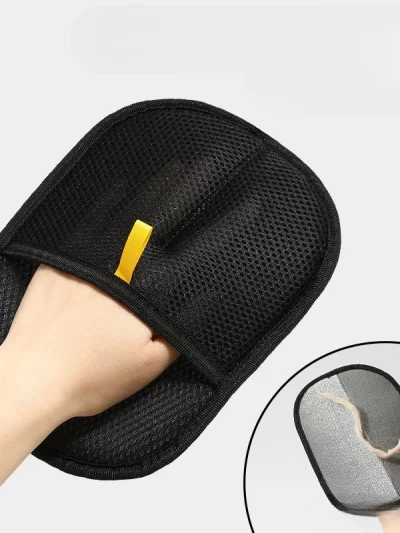 Pet Hair Removal Gloves Double Sided Reusable Grooming Tool for Dogs Cats Fur Static Cleaning Glove