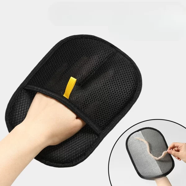 Pet Hair Removal Gloves Double Sided Reusable Grooming Tool for Dogs Cats Fur Static Cleaning Glove