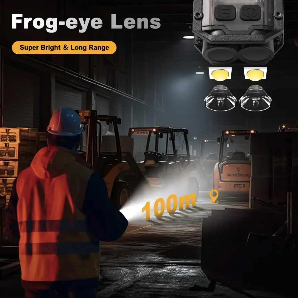 XIWANGFIRE Super Bright Pocket Torch Light LED Multifunctional Linterna Magnetic COB EDC Mini Keychain Flashlight Rechargeable - Image 6