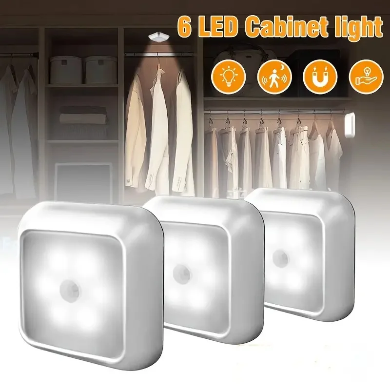 LED Night Light Smart Motion Sensor Night Light 3A Battery-powered - Image 12